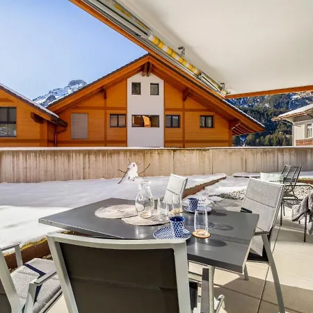 Terrasse By Interhome Appartement Kandersteg